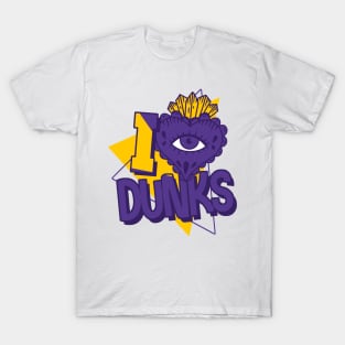 Love to Dunk Court Purple University Gold T-Shirt